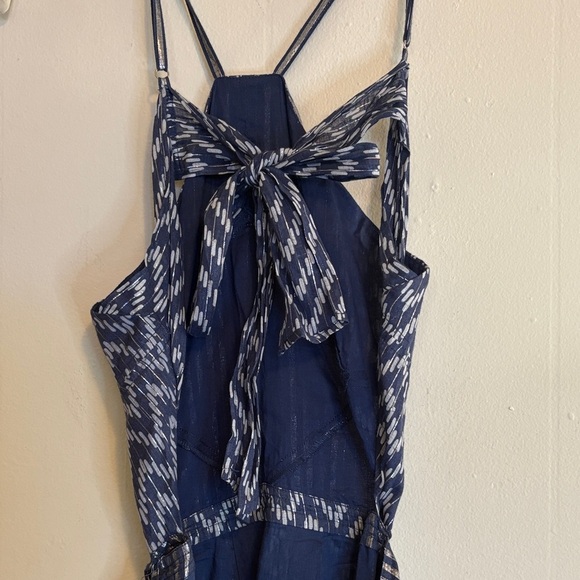 Anthropologie Blue and White Maxi Dress - Picture 5 of 11